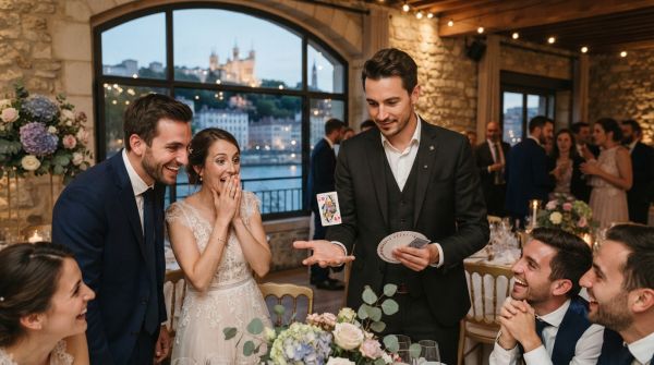 Les meilleurs magiciens de mariage à Lyon pour émerveiller vos invités