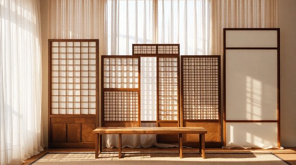 Sélection de paravents shoji japonais : allier style et utilité